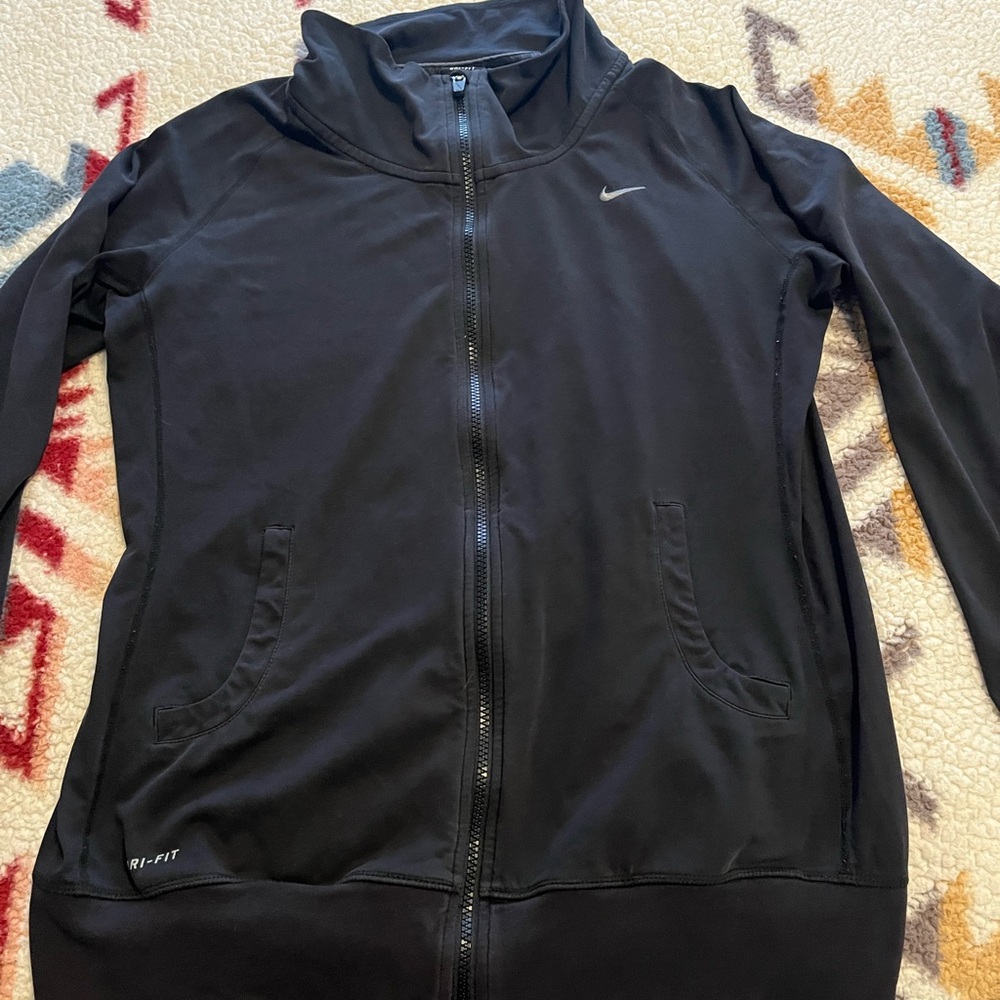 Nike Women's Black Full-Zip Jacket